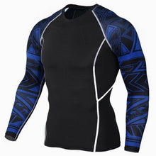 Load image into Gallery viewer, Blue Arrow Rashguard