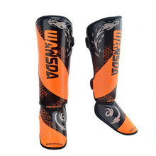 Load image into Gallery viewer, MMA Shinguards Dragon fire
