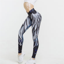 Load image into Gallery viewer, Bird wings Yoga Pants