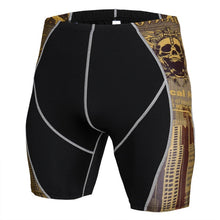 Load image into Gallery viewer, Golden Skull Fitness Shorts