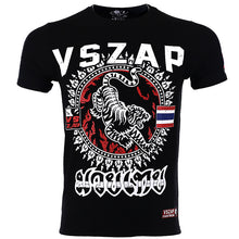 Load image into Gallery viewer, Tiger Paw BLACK MMA T-shirt