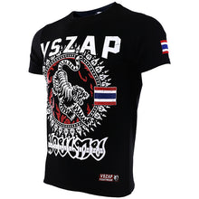 Load image into Gallery viewer, Tiger Paw BLACK MMA T-shirt