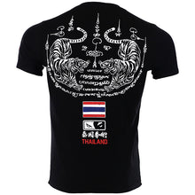 Load image into Gallery viewer, Tiger Paw BLACK MMA T-shirt