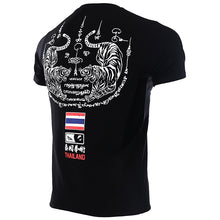 Load image into Gallery viewer, Tiger Paw BLACK MMA T-shirt