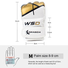 Load image into Gallery viewer, WSD MMA Gloves WHITE