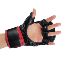 Load image into Gallery viewer, Black training gloves