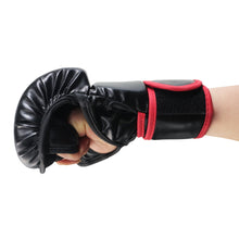 Load image into Gallery viewer, Black training gloves