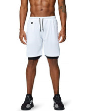 Load image into Gallery viewer, Alfa Fitness Shorts White