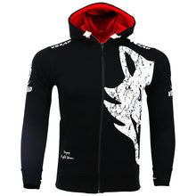 Load image into Gallery viewer, White wolf MMA Hoodie
