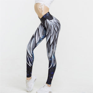 Bird wings Yoga Pants