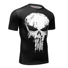 Load image into Gallery viewer, MMA T-shirt Men with a skull
