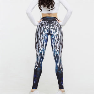 Bird wings Yoga Pants