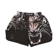 Load image into Gallery viewer, Black Tiger MMA Shorts
