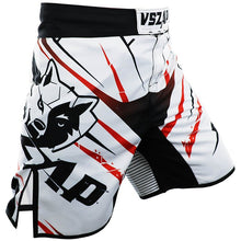 Load image into Gallery viewer, White Wolf MMA Shorts
