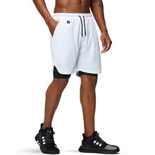 Load image into Gallery viewer, Alfa Fitness Shorts White
