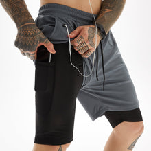 Load image into Gallery viewer, Alfa Fitness Shorts Grey
