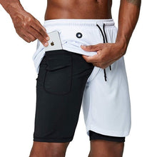 Load image into Gallery viewer, Alfa Fitness Shorts White
